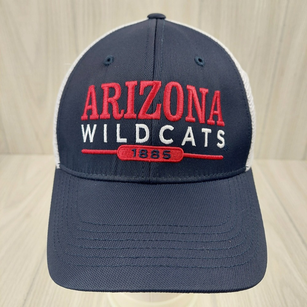 Top of the World Arizona Wildcats Hat Mens OSFA Navy Blue Trucker Snapback Cap